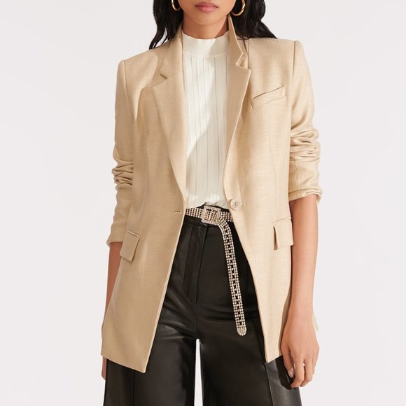 Veronica Beard Jackets & Blazers - Veronica Beard Lyda Dickey Jacket Blazer beige